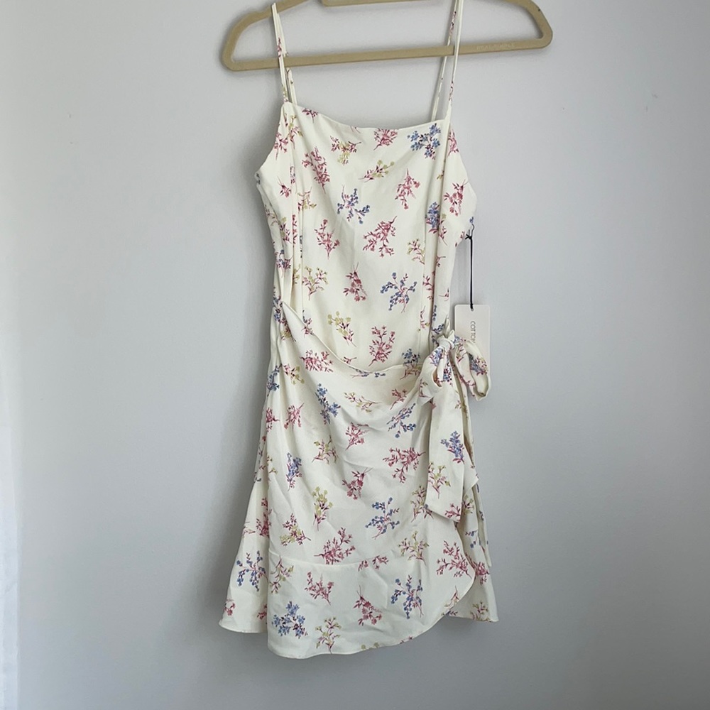 Cotton Candy LA floral mini sundress